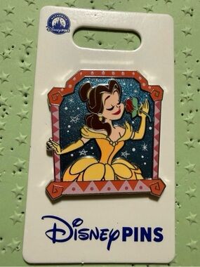 Disney Belle Frame Beauty and the Beast Disney Parks Pin